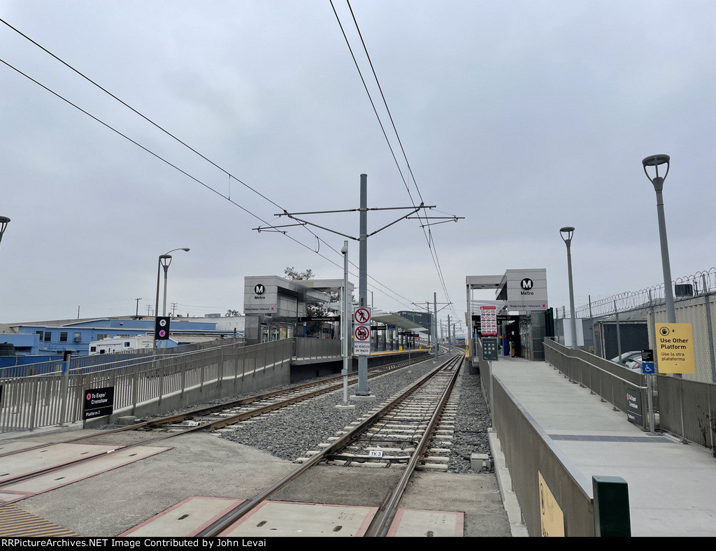 Westchester/Veterans Sta-looking south 